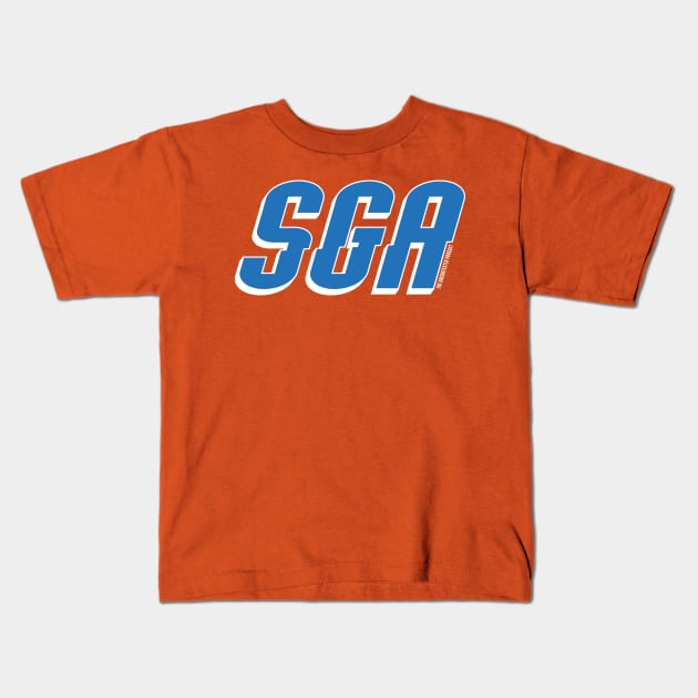 SGA Sunset Kids T-Shirt by The Uncontested